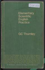 غلاف Elementary Scientific English Practice