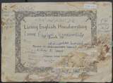 غلاف Living English Handwriting - Book 1B